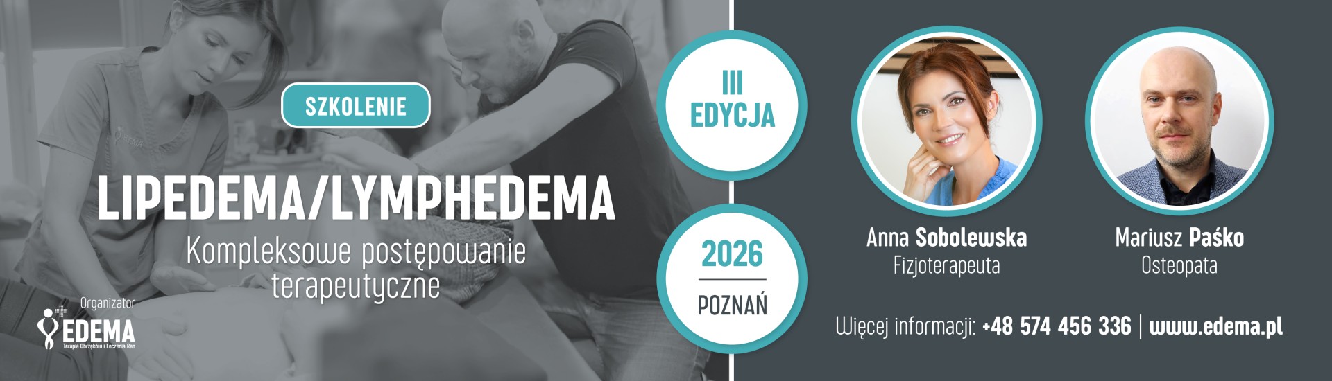 Szkolenie - LIPEDEMA/LYMPHEDEMA - Kompleksowe podejście terapeutyczne
